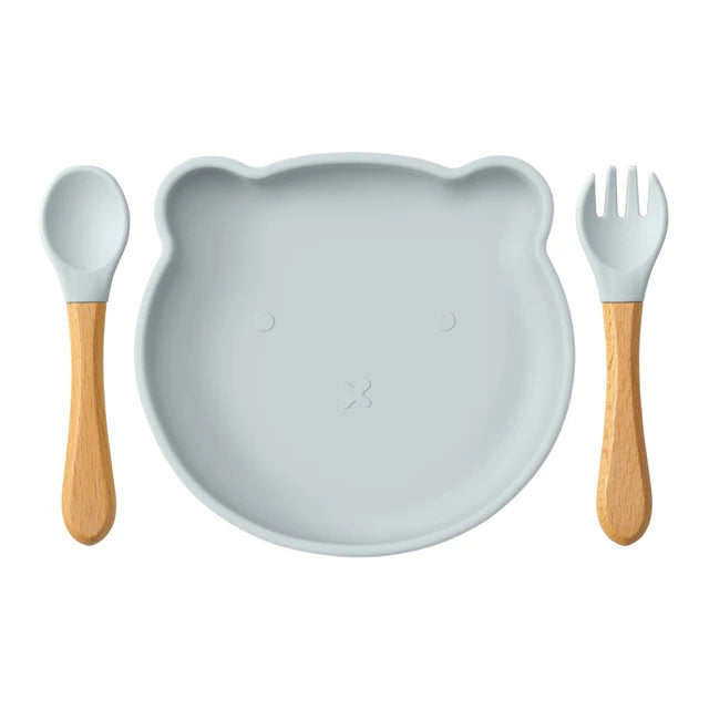 3-Piece Baby & Toddler Dinnerware Set