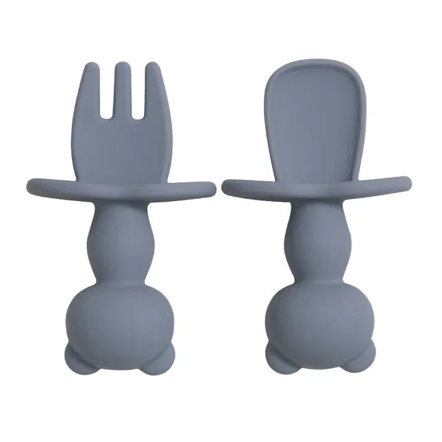 2-Piece Fork + Spoon Feeding Set