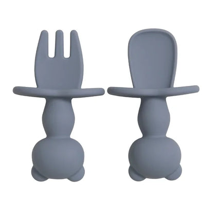 2-Piece Fork + Spoon Feeding Set