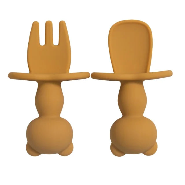 2-Piece Fork + Spoon Feeding Set