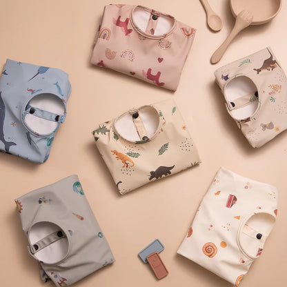 Long Sleeve Waterproof Pattern Smock
