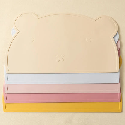 Silicone Baby Placemat – Cute Bear Shape