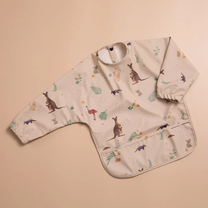 Long Sleeve Waterproof Pattern Smock