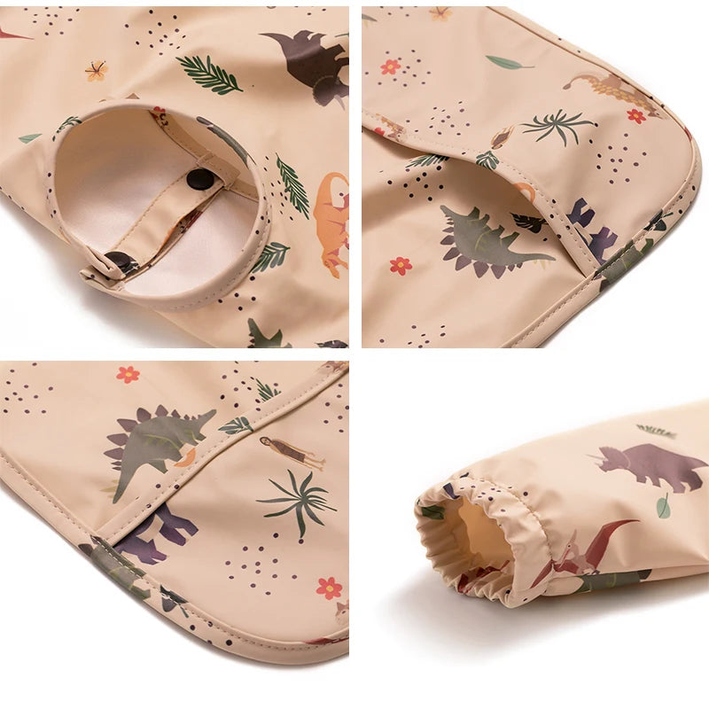 Long Sleeve Waterproof Pattern Smock
