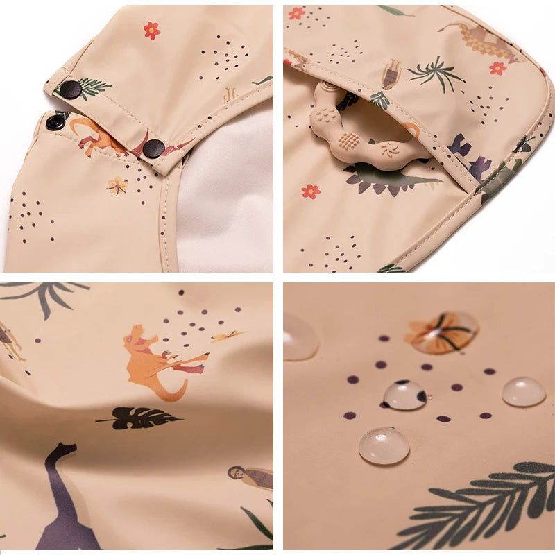 Long Sleeve Waterproof Pattern Smock