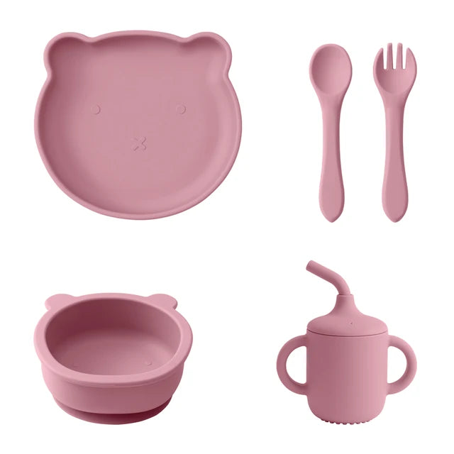 5-Piece Baby & Toddler Dinnerware Set