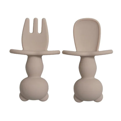 2-Piece Fork + Spoon Feeding Set