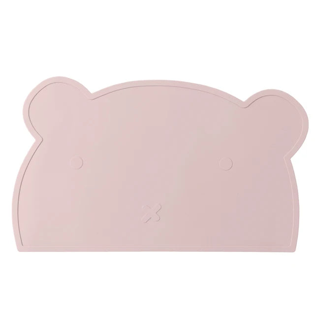 Silicone Baby Placemat – Cute Bear Shape