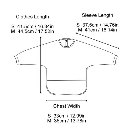 Long Sleeve Waterproof Pattern Smock