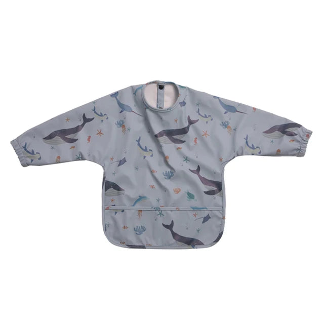 Long Sleeve Waterproof Pattern Smock