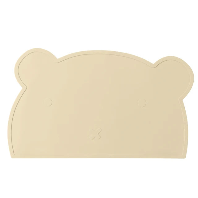 Silicone Baby Placemat – Cute Bear Shape