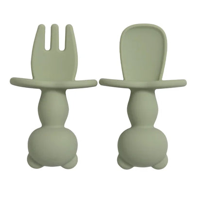 2-Piece Fork + Spoon Feeding Set