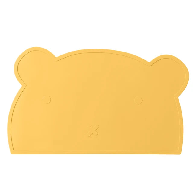 Silicone Baby Placemat – Cute Bear Shape