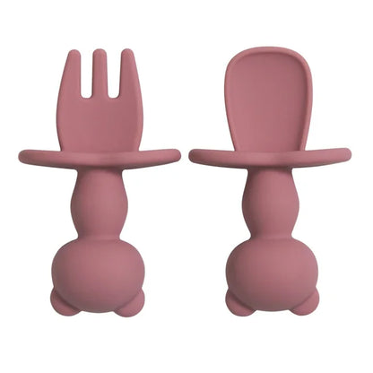 2-Piece Fork + Spoon Feeding Set