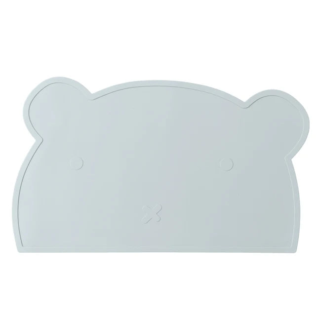Silicone Baby Placemat – Cute Bear Shape