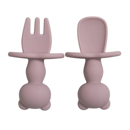 2-Piece Fork + Spoon Feeding Set